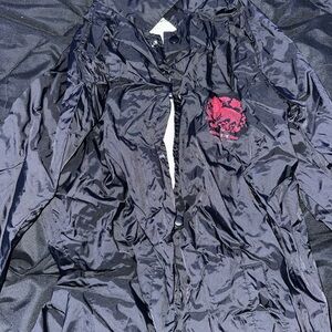 Active USA Black and Gray Windbreaker